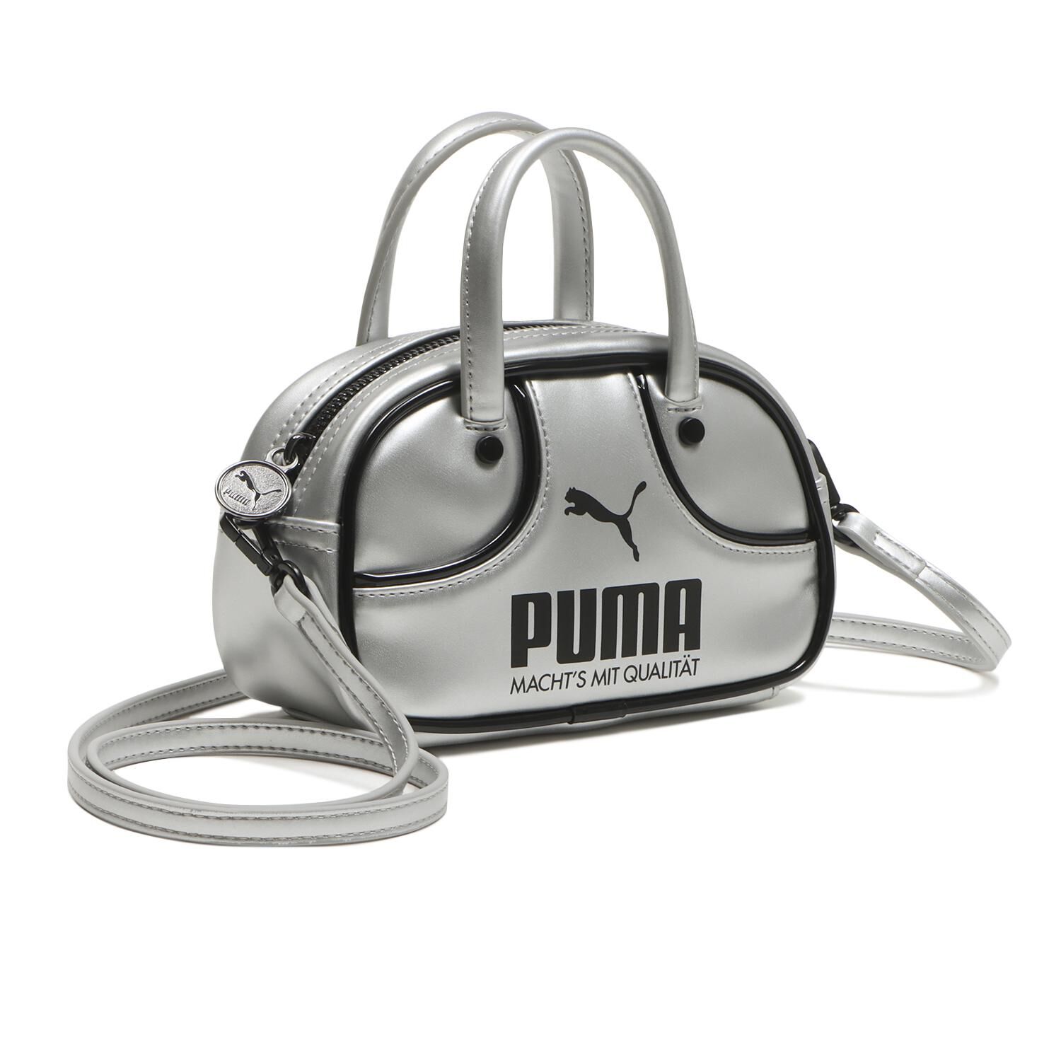 PUMA「【PUMA ｳｪｱ】U 1976 METALLIC MICRO GRIP」|リュック|グレー