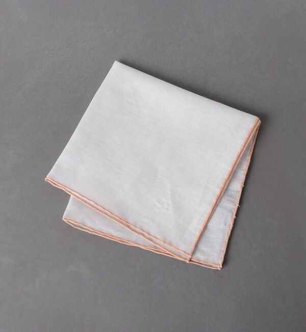 UNITED ARROWS「トリム カラー ポケットチーフ」|その他|LT.PINK