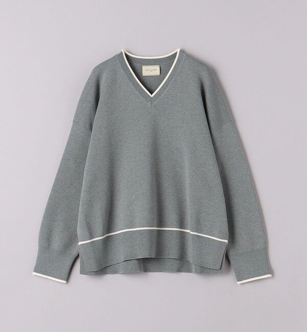 UNITED ARROWS「スムース Vネックニット」|ニット・セーター|