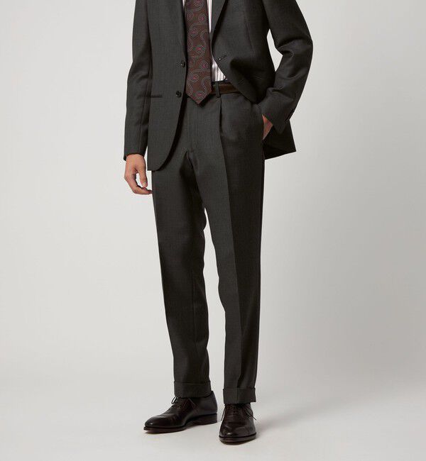 UNITED ARROWS「ウールモヘヤ ツイル シングル 3ボタン スーツ S‐MODEL」|スーツ|