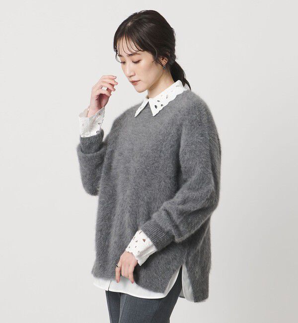 エンブロイダリー カラー シャツ ‐ウォッシャブル‐（UNITED ARROWS