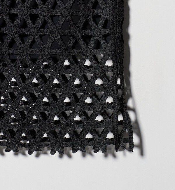 UNITED ARROWS「コード  エンブロイダリー タイトスカート」|スカート|