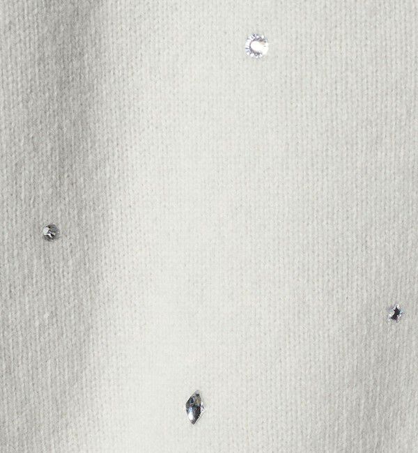 UNITED ARROWS「ラインストーン カーディガン」|カーディガン|