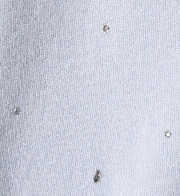 UNITED ARROWS「ラインストーン カーディガン」|カーディガン|