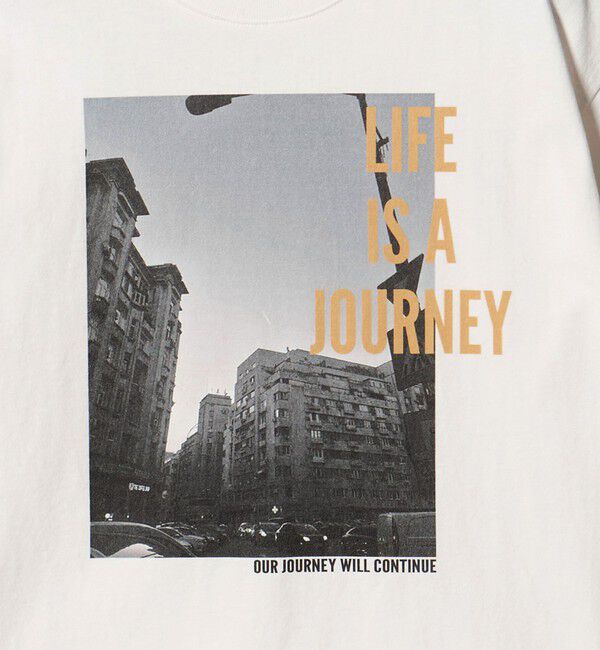 UNITED ARROWS「【別注】＜HANDTEX＞JOURNEY Tシャツ」|Tシャツ・カットソー|
