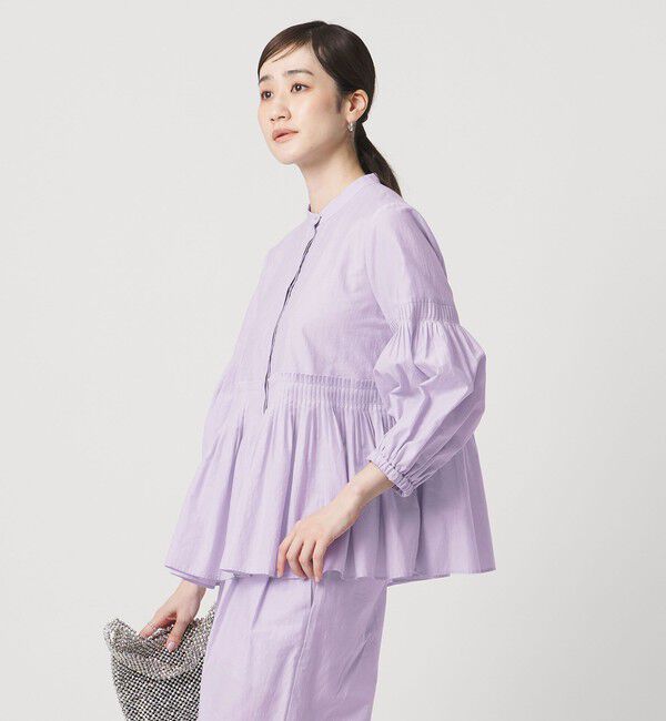 UNITED ARROWS「MANTECO POP ブラウス」|シャツ・ブラウス|LILAC