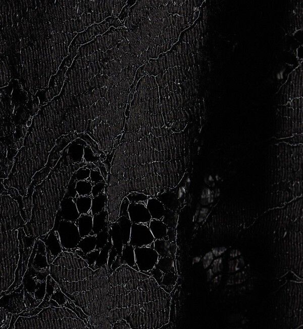 UNITED ARROWS「＜SACRA＞レース シャツブラウス」|シャツ・ブラウス|