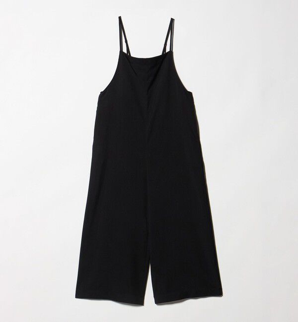 UNITED ARROWS「＜SACRA＞ツイル オールインワン パンツ」|オールインワン|BLACK