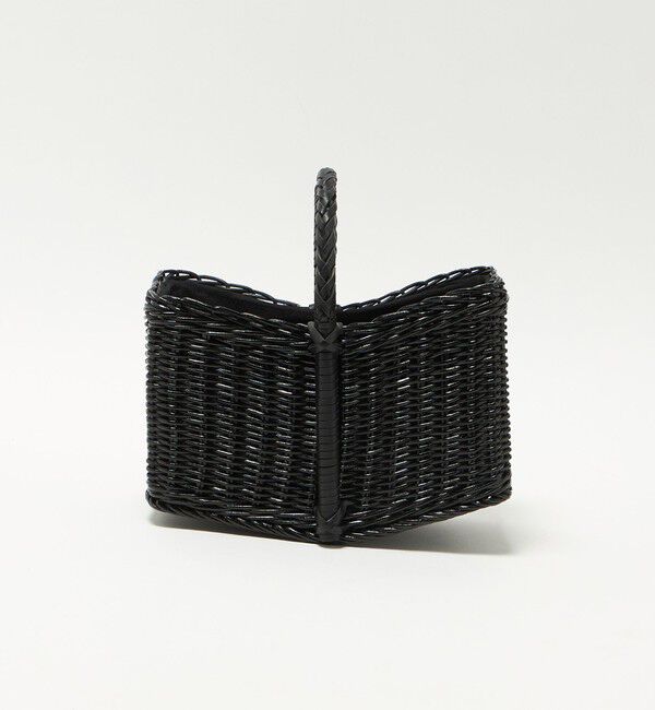 UNITED ARROWS「＜A VACATION＞SEESAW RTN かごバッグ S」|かごバッグ|BLACK