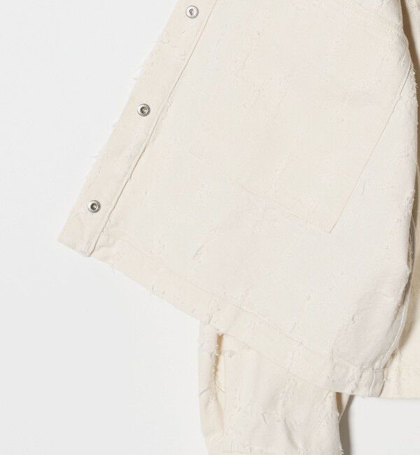 UNITED ARROWS「ジャガード ワーク シャツ ジャケット ‐ウォッシャブル‐」|テーラードジャケット|