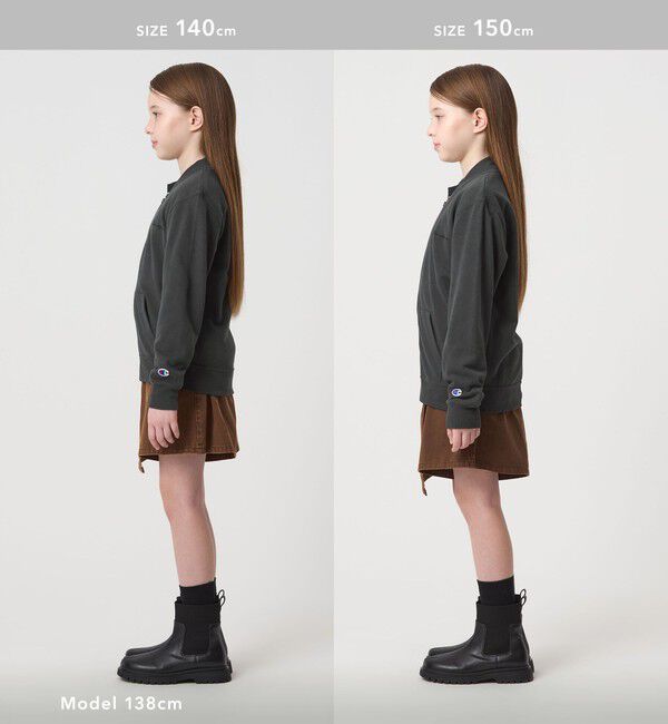 UNITED ARROWS green label relaxing「＜Champion＞ジップ スウェット カーディガン / キッズ  140cm-160cm」|カーディガン|