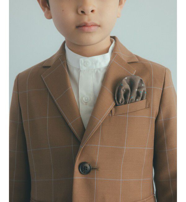 UNITED ARROWS green label relaxing「ウィンドペン チェック ジャケット / キッズ 110cm-130cm」|テーラードジャケット|