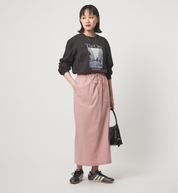 UNITED ARROWS green label relaxing「［size SHORT/TALLあり］オルマイ LI/MIX タイト スカート」|タイト|