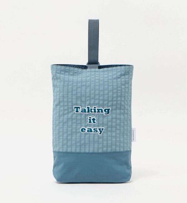 UNITED ARROWS green label relaxing「シューズバッグ（レタード） / キッズ  」|トートバッグ|LT.BLUE