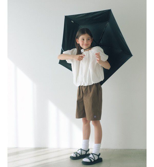 UNITED ARROWS green label relaxing「＜Wpc.＞ソリッド ミニ 傘 / キッズ 晴雨兼用」|傘|