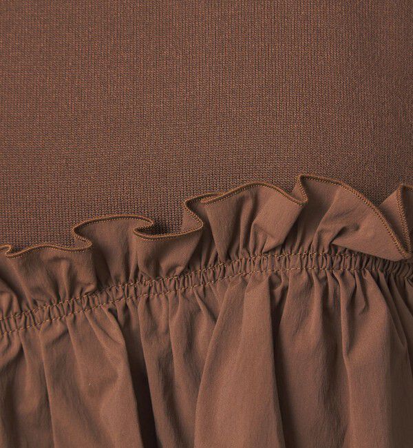 UNITED ARROWS green label relaxing「ティアード ドッキング プルオーバー ニット 3」|ニット・セーター|