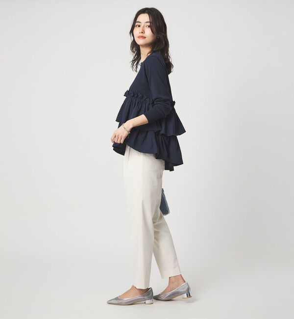 UNITED ARROWS green label relaxing「ティアード ドッキング プルオーバー ニット 3」|ニット・セーター|