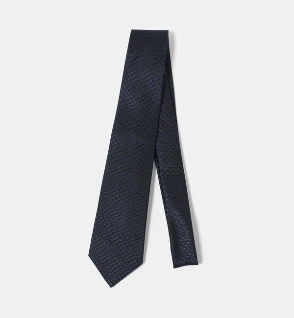 UNITED ARROWS green label relaxing「GLR シルク3 8.0cm ソリッド ネクタイ」|ネクタイ・蝶ネクタイ|NAVY