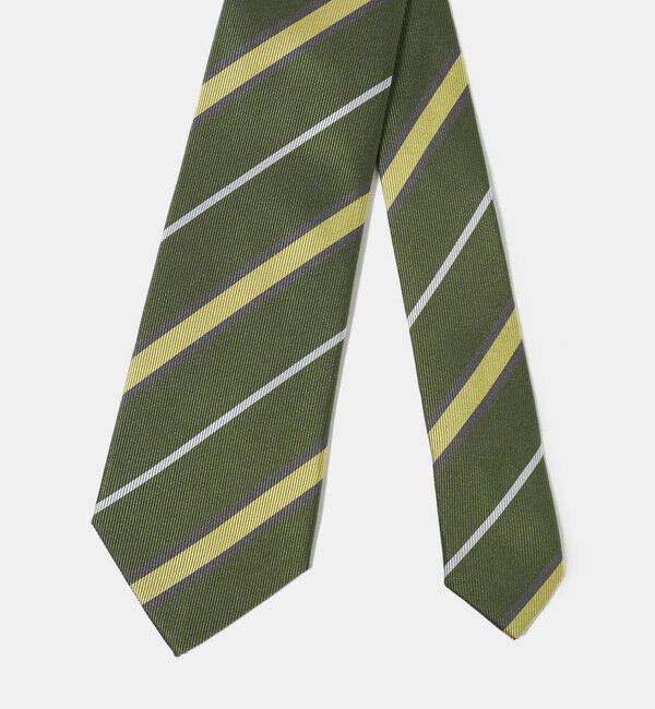 UNITED ARROWS green label relaxing「GLR シルク3 8.0cm ストライプ3 ネクタイ」|ネクタイ・蝶ネクタイ|