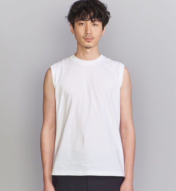 BEAUTY&YOUTH UNITED ARROWS「【WEB限定】KOUKIN ノースリーブ クルーネック【抗菌・防臭】」|タンクトップ|