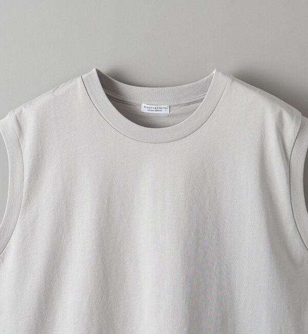 BEAUTY&YOUTH UNITED ARROWS「【WEB限定】KOUKIN ノースリーブ クルーネック【抗菌・防臭】」|タンクトップ|