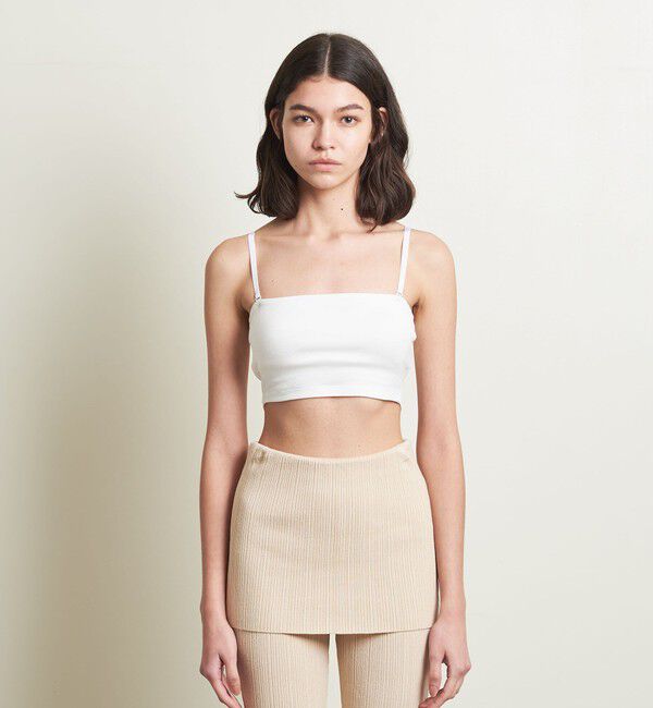 ATTISESSION「＜ATTISESSION＞コットン バンドゥ」|キャミソール|