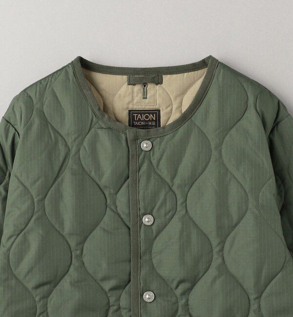 BEAUTY&YOUTH UNITED ARROWS「＜TAION＞ ミリタリー クルーネック ダウンジャケット」|その他|