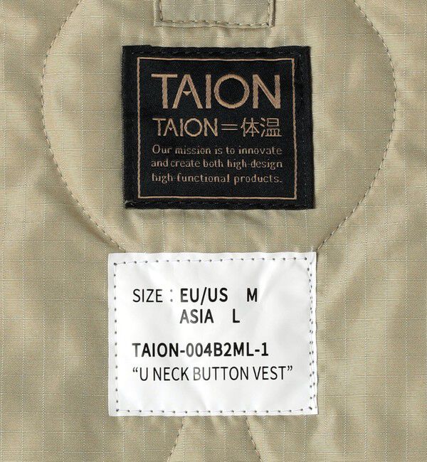 BEAUTY&YOUTH UNITED ARROWS「＜TAION＞ ミリタリー クルーネック ダウンベスト」|その他|