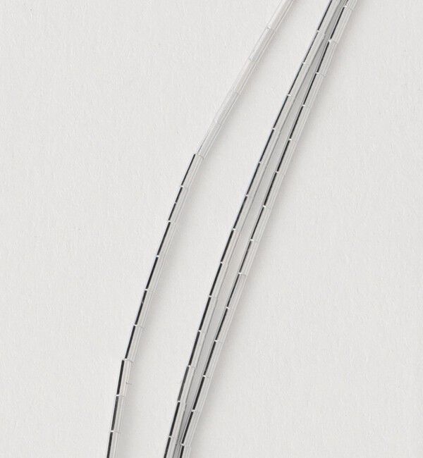 BEAUTY&YOUTH UNITED ARROWS「＜Native SilverStreams＞シルバー 3連 ネックレス」|ネックレス|