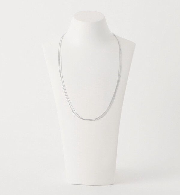 BEAUTY&YOUTH UNITED ARROWS「＜Native SilverStreams＞シルバー 3連 ネックレス」|ネックレス|