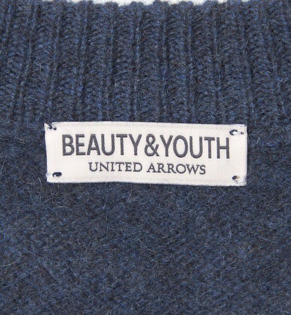 BEAUTY&YOUTH UNITED ARROWS「ブラッシュド ヤク クルーネック ニット」|ニット・セーター|