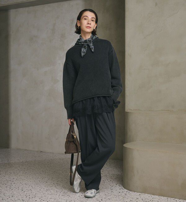 BEAUTY&YOUTH UNITED ARROWS「2タックテーパードパンツ 吸水速乾 防シワ UV」|スラックス|