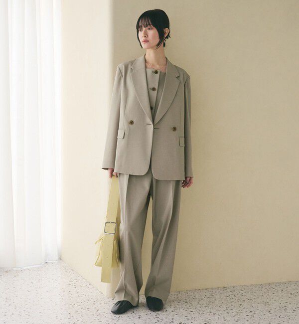 BEAUTY&YOUTH UNITED ARROWS「テーラード ダブルジャケット 吸水速乾 防シワ UV」|テーラードジャケット|