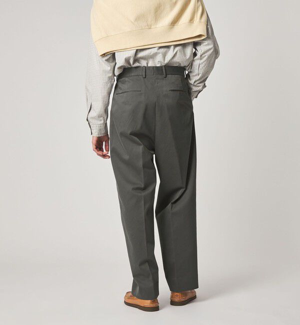 STEVEN ALAN「＜Steven Alan＞ ウエポン ニドム イン ツープリーツ ドレス トラウザーズ」|スラックス|