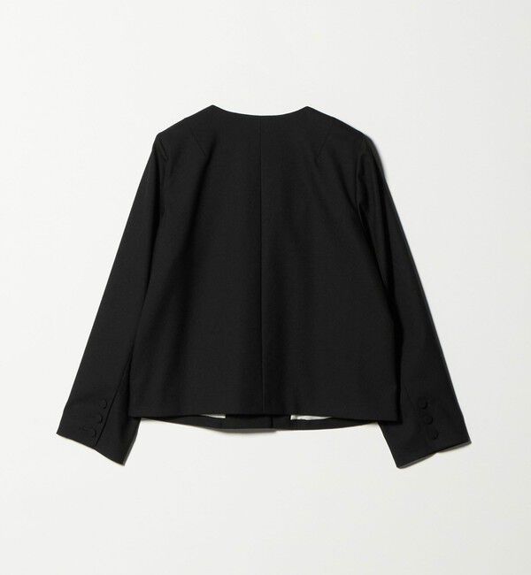 BEAUTY&YOUTH UNITED ARROWS「ツイードライク ノーカラージャケット」|ノーカラージャケット|