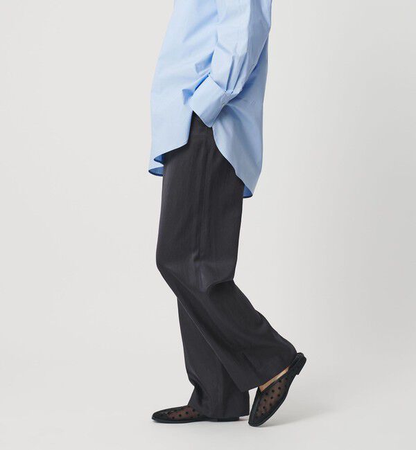 BEAUTY&YOUTH UNITED ARROWS「サテンドロースト ワイドパンツ ウォッシャブル」|その他|