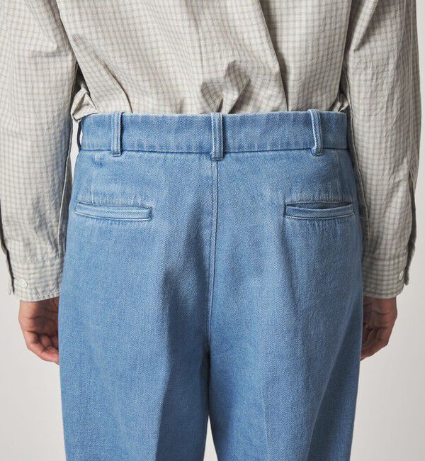 STEVEN ALAN「＜Steven Alan＞ デニム Lポケット スラックス」|デニム|