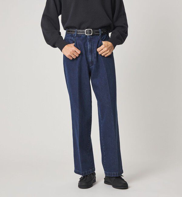 STEVEN ALAN「＜Steven Alan＞ デニム Lポケット スラックス」|デニム|