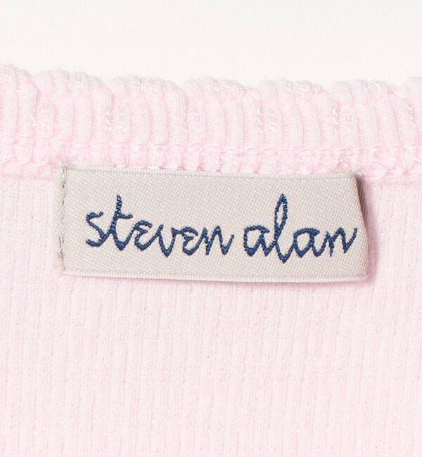 STEVEN ALAN「＜Steven Alan＞ドット リブ ヘンリーネック カットソー」|Tシャツ・カットソー|