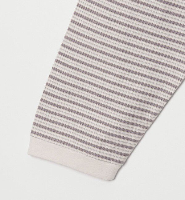 STEVEN ALAN「＜Steven Alan＞ オーガニックコットン アソート ボーダー ロングスリーブ Tシャツ BOLD」|Tシャツ・カットソー|