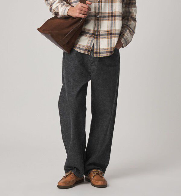 STEVEN ALAN「＜Steven Alan＞ 13.5oz デニム 5ポケット バギー パンツ」|デニム|