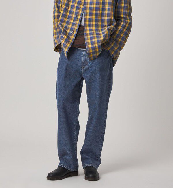 STEVEN ALAN「＜Steven Alan＞ 13.5oz デニム 5ポケット バギー パンツ」|デニム|
