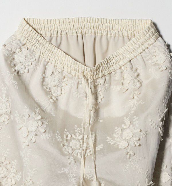 BEAUTY&YOUTH UNITED ARROWS「セルロースナイロン エンブロイダリー イージーパンツ」|その他|