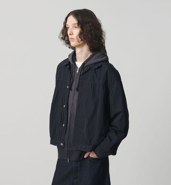 MONKEY TIME「ビンテージ タフタ トラッカー ジャケット」|その他|