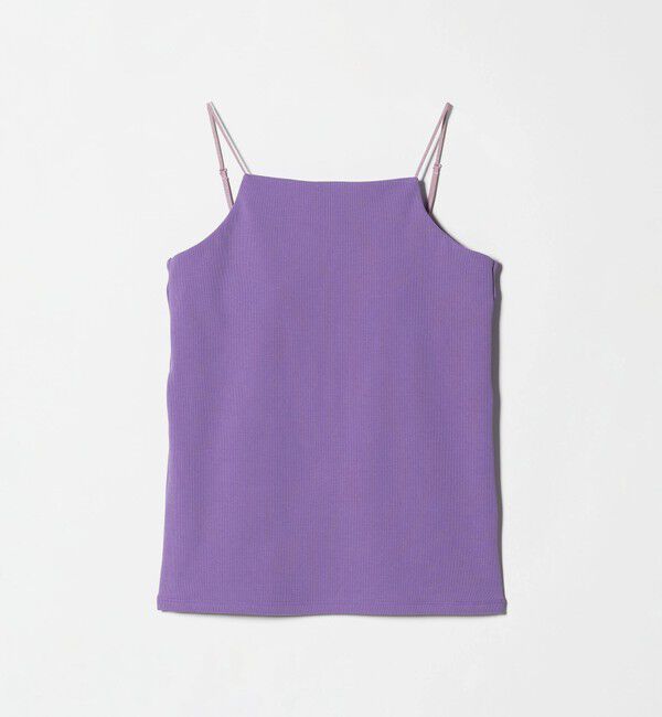 BEAUTY&YOUTH UNITED ARROWS「2トーン アメリカンスリーブ キャミソール」|キャミソール|PURPLE