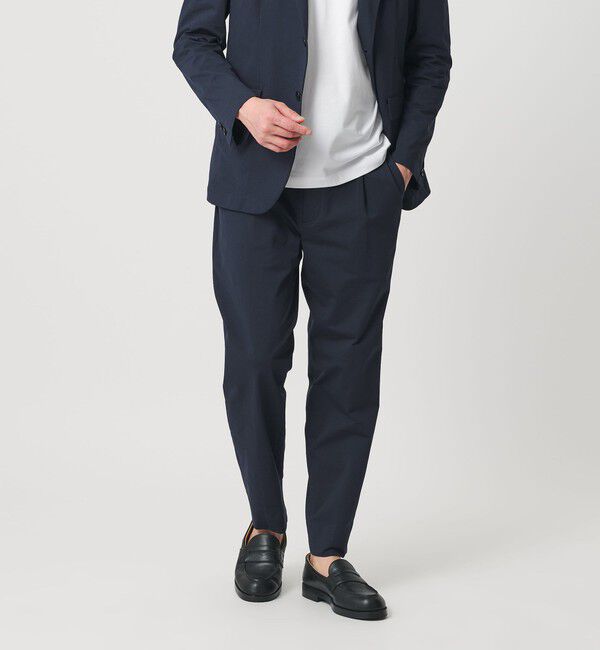 BEAUTY&YOUTH UNITED ARROWS「【WEB限定 WARDROBE SMART】カルゼジャージ コンフォート セットアップ/ジャケット＆イージーパンツ」|スーツ|