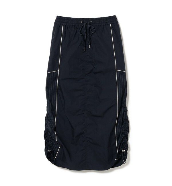 Ray BEAMS 「ストライプ キリカエ トラックスカート」|スカート|