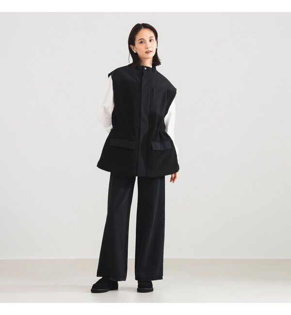 Demi-Luxe BEAMS 「VACHEMENT / タフタ ボア ベスト」|ダウン|