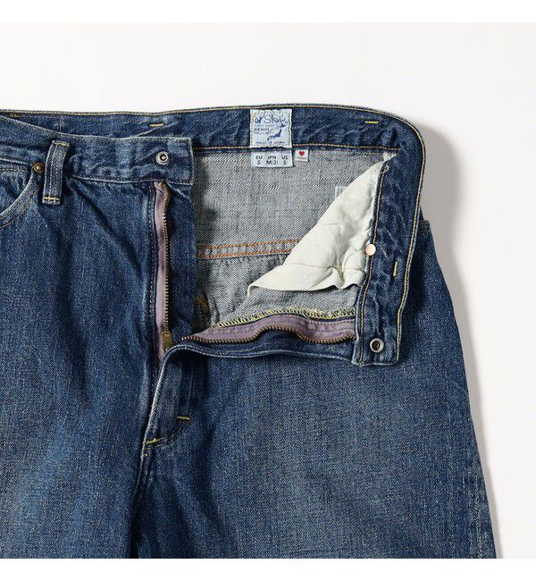 BEAMSBOY「orSlow / ハイウエスト セルビッチ デニム」|チノ|