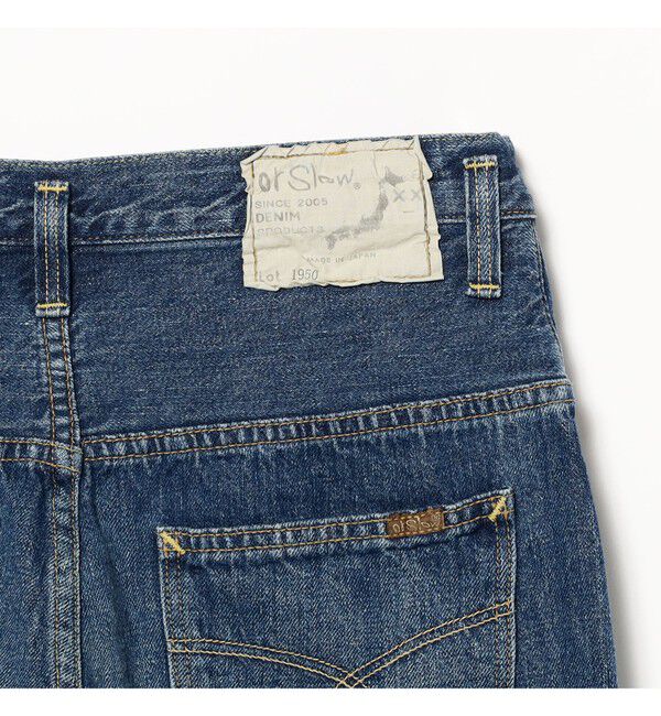 BEAMSBOY「orSlow / ハイウエスト セルビッチ デニム」|チノ|